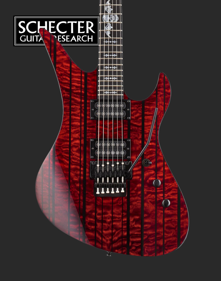 Schecter Synyster Gates Standard Plus - Deep Red Electric Guitar