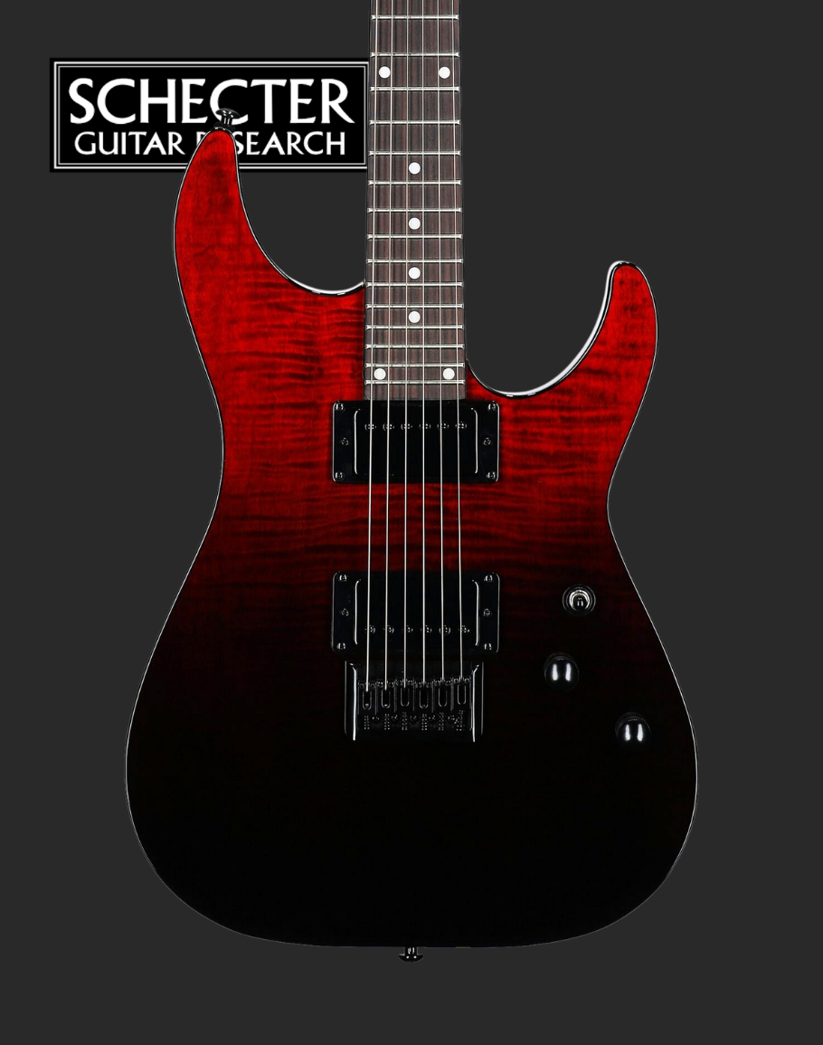 Schecter C-1 Standard - Blood Burst