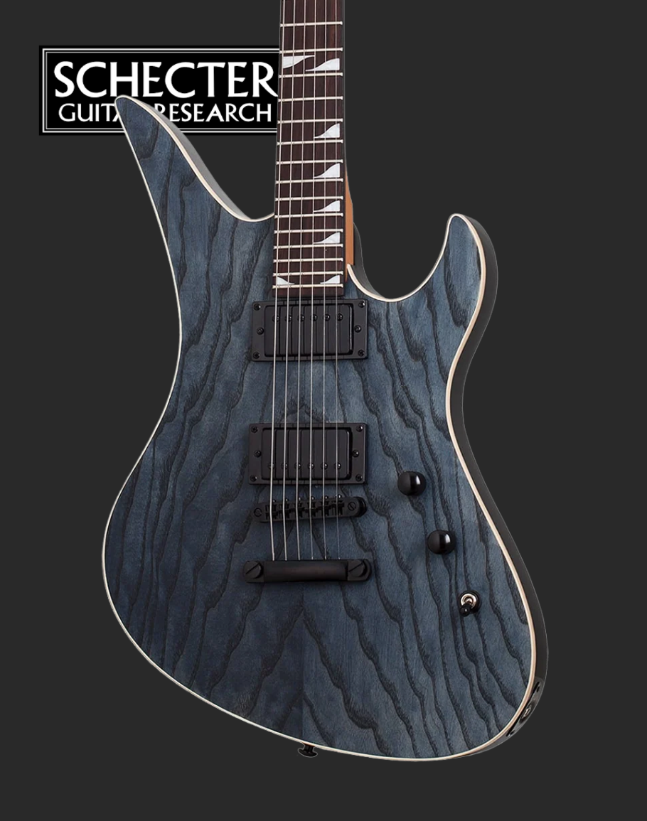 Schecter Avenger Standard Charcoal Satin – Davis Guitar