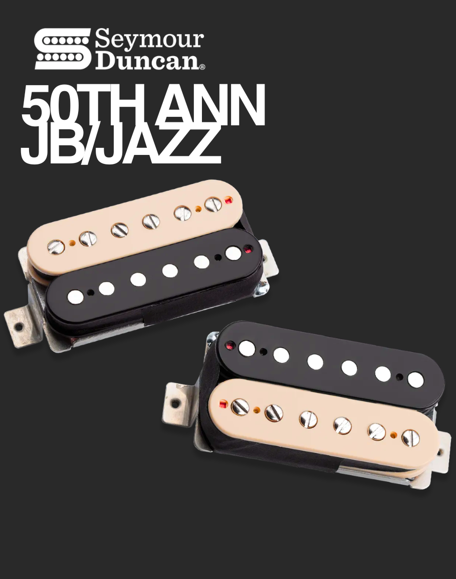 Seymour Duncan 50th Anniversary JB/Jazz Limited Edition - Zebra
