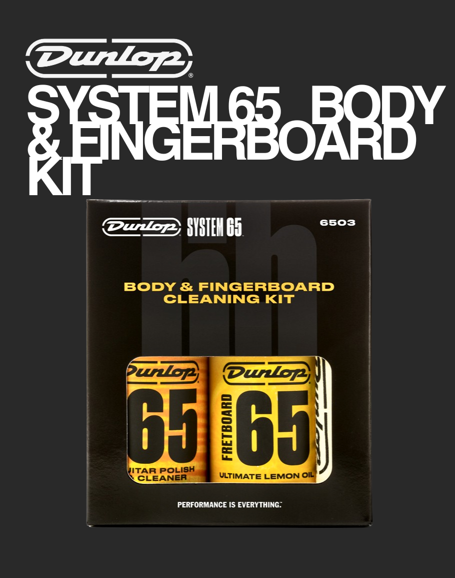 Dunlop System 65 Body and Fingerboard Kit - 6503 Guitar Polish