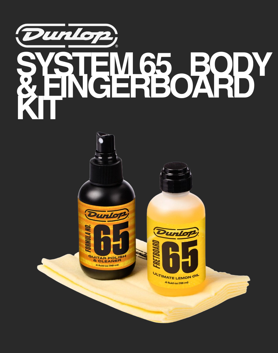Dunlop System 65 Body and Fingerboard Kit - 6503 Guitar Polish
