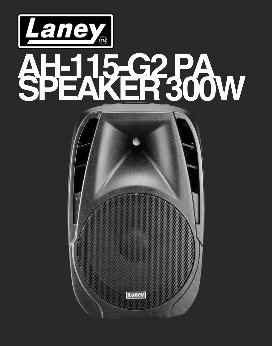 Laney Active Speakers with Bluetooth 800W – AH115-G2
