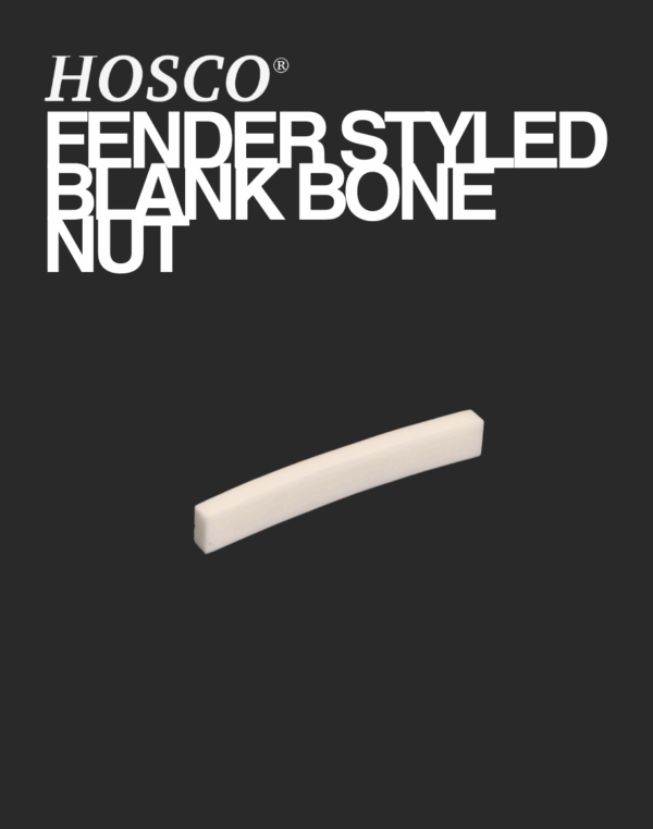 Hosco Fender Styled Blank Bone Nut - H-BN-9