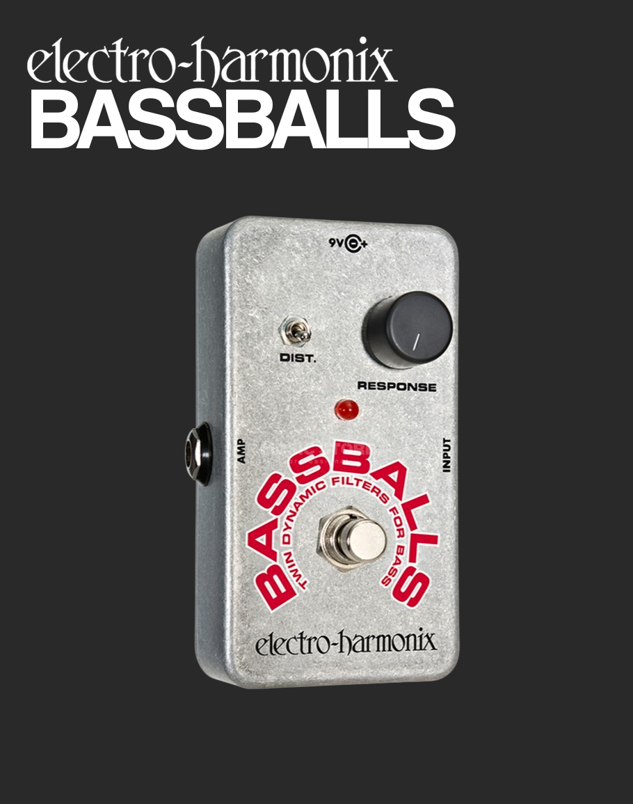 ehx bass pedals EHX Bass Balls Envelop Filter Effect Pedal – Davis Guitar