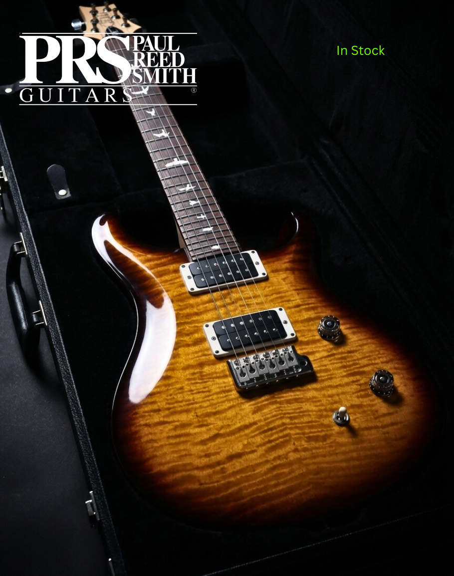 PRS CE24 – Black Amber – Davis Guitar