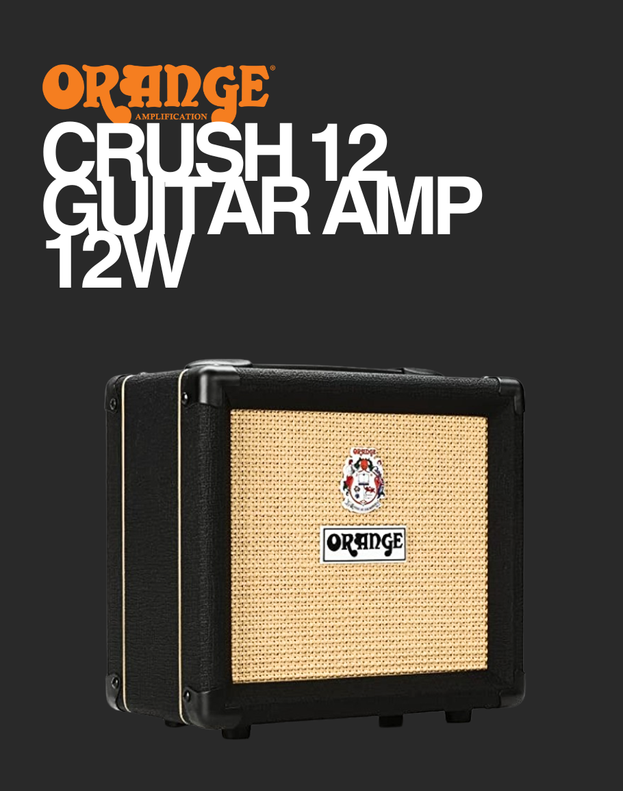 Orange Crush 12 12-watt Combo - Black