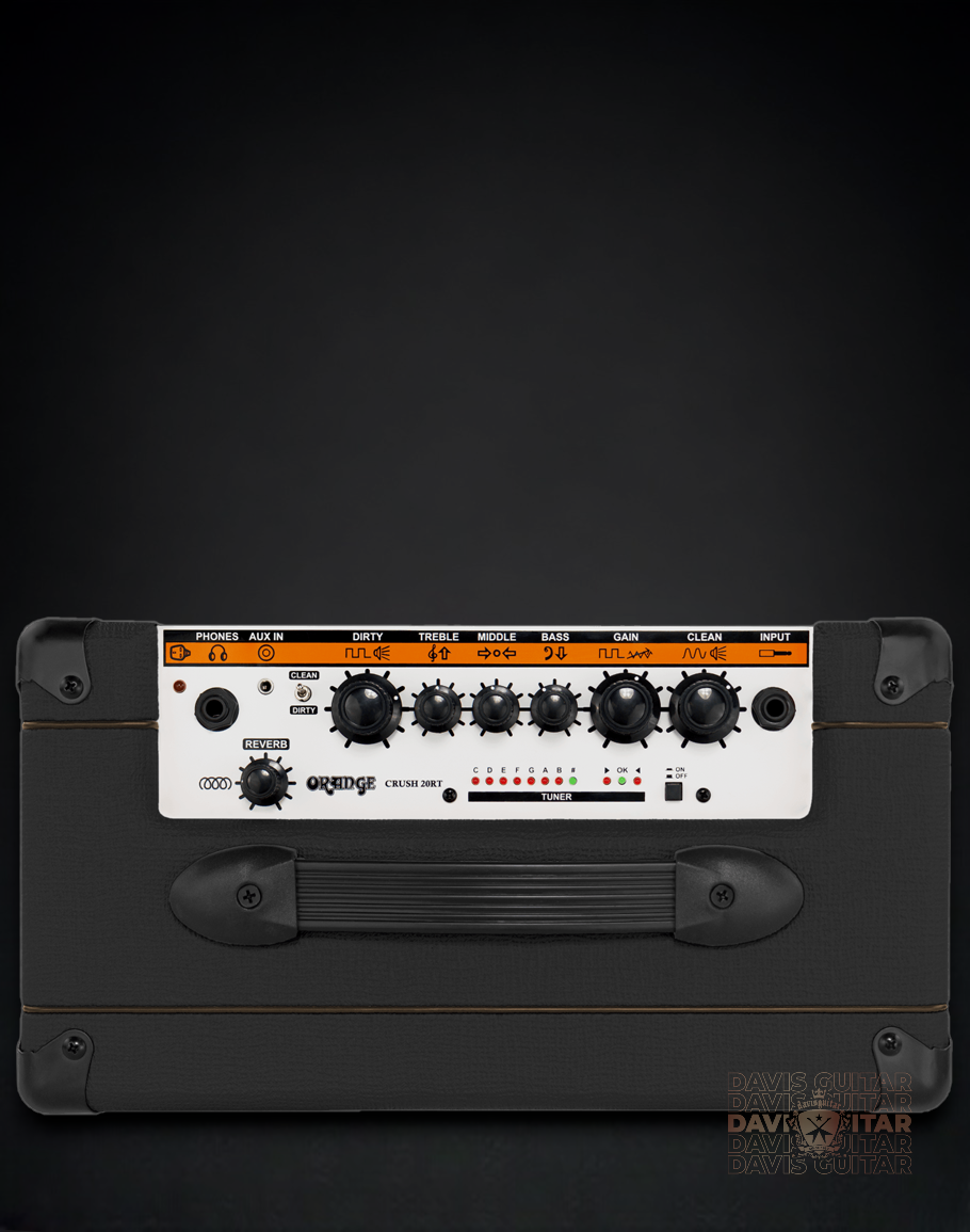 Orange Crush 20RT 20-watt Combo - Black