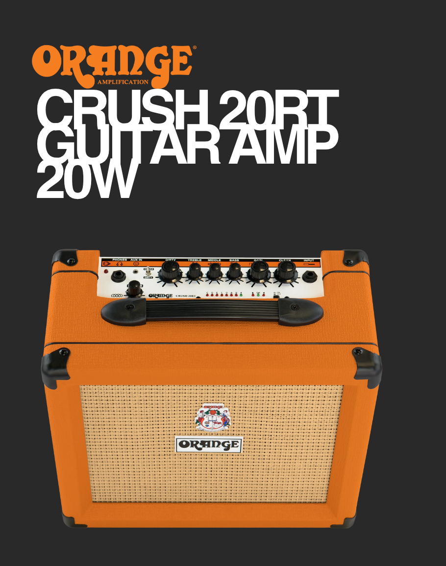 Orange Crush 20RT 20-watt Combo - Orange