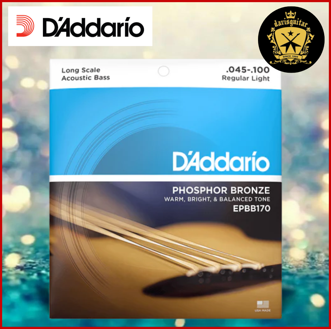 Daddario Acoustic Bass 4 Strings BPBB170 Phosphor Bronze 45-100