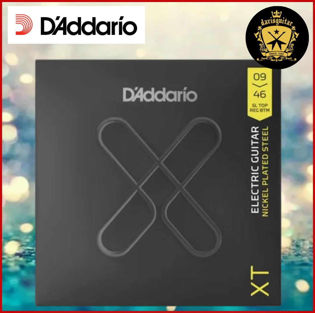 D'Addario XT 9-46 Coated Electric Guitar Strings Light Top/Medium Bottom