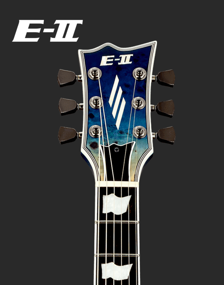 PRE-ORDER ESP E-II Eclipse BM - Blue Natural Fade