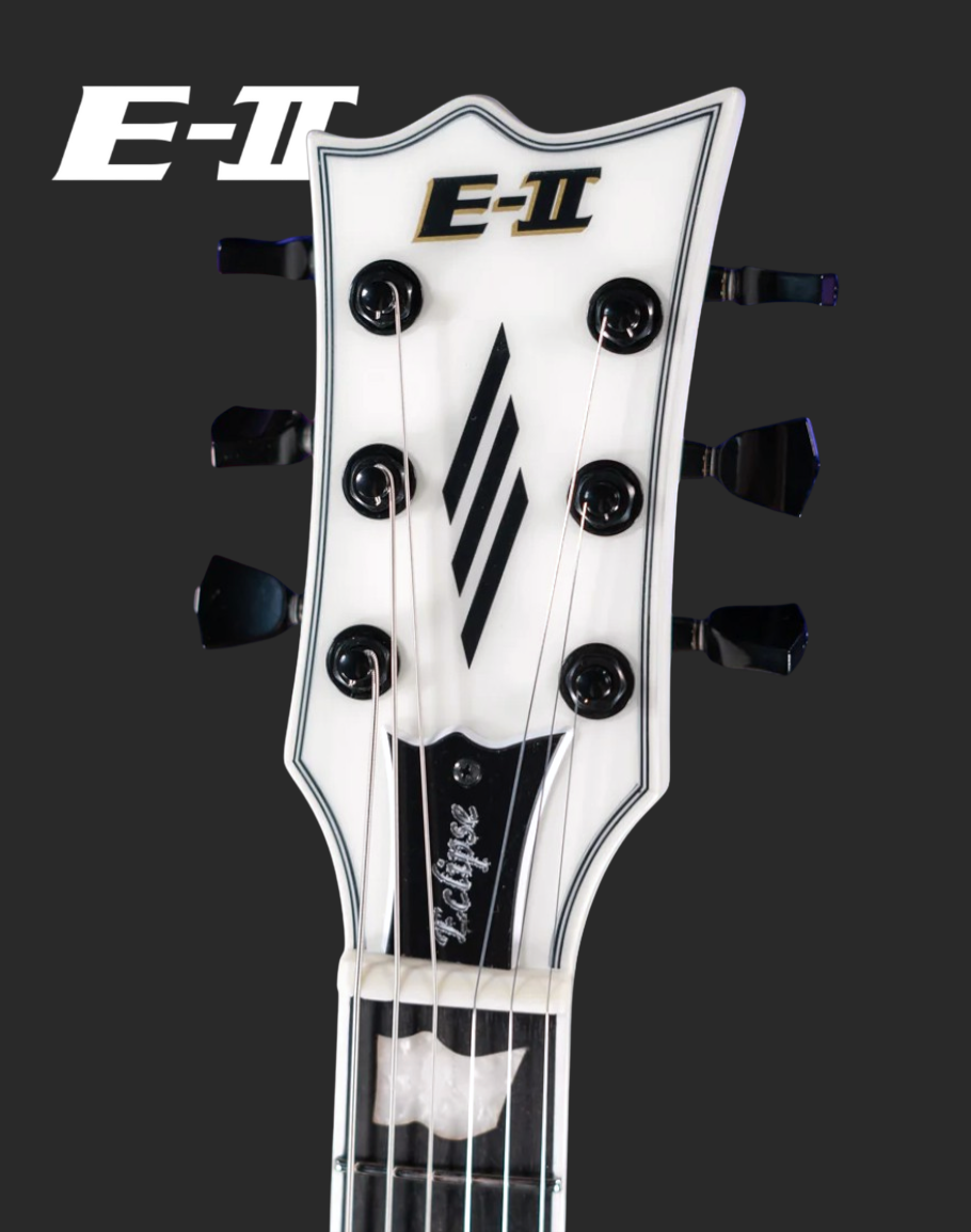 PRE-ORDER ESP E-II Eclipse - Snow White Satin