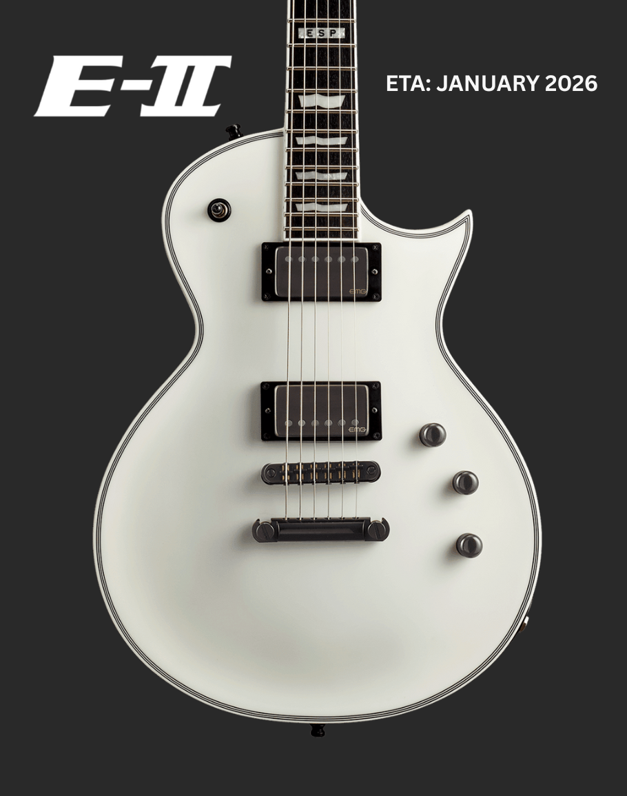 PRE-ORDER ESP E-II Eclipse - Snow White Satin