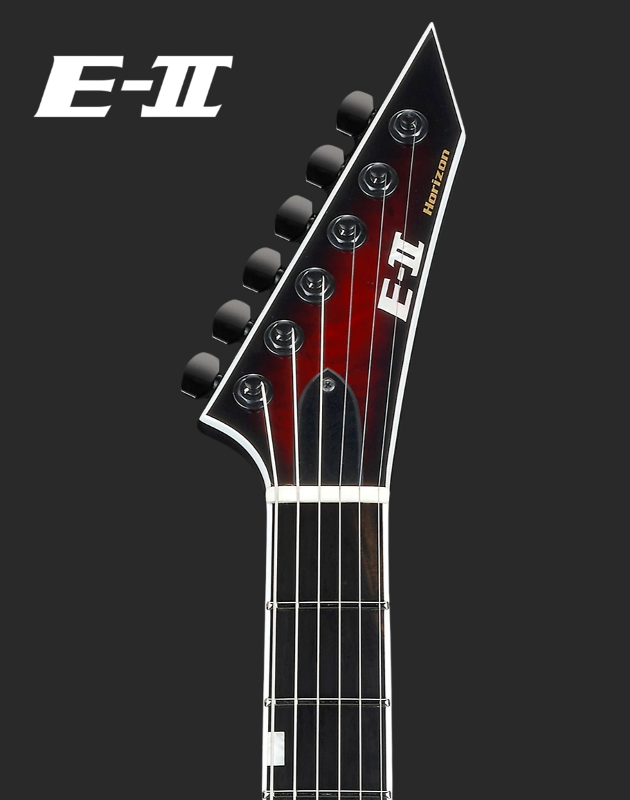 PRE-ORDER ESP E-II Horizon NT-II - See Thru Black Cherry Sunburst