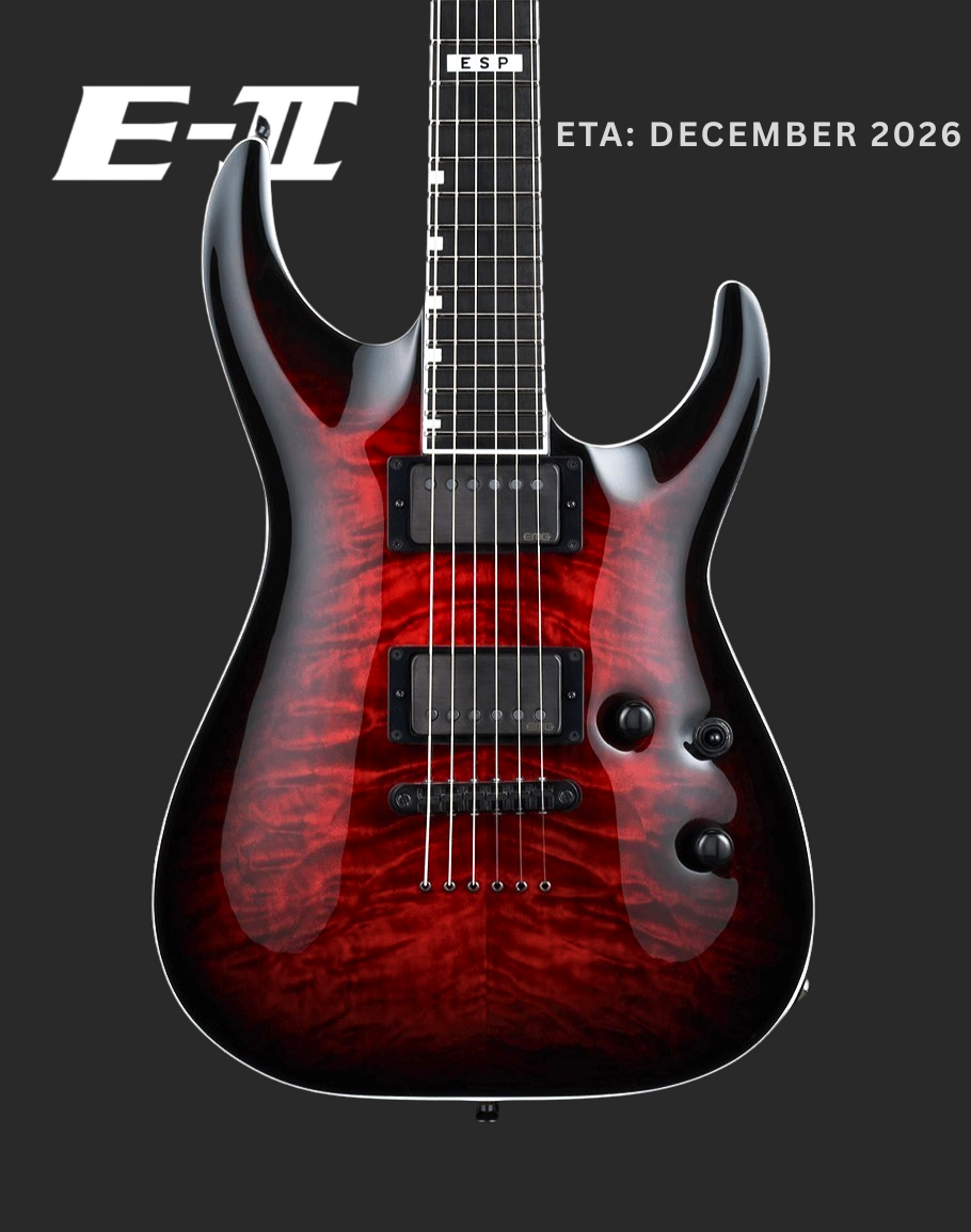 PRE-ORDER ESP E-II Horizon NT-II - See Thru Black Cherry Sunburst