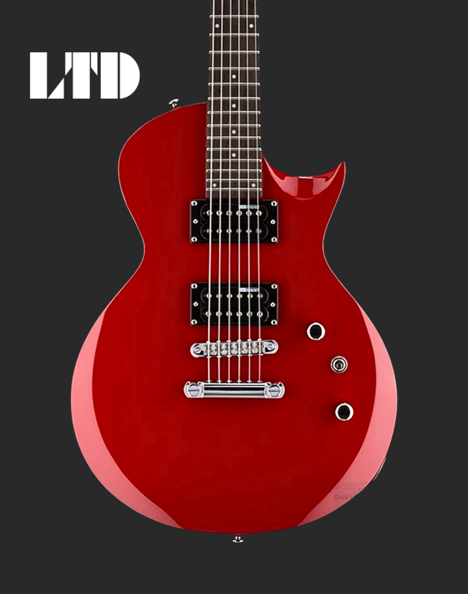 LTD EC-10 Electric Guitar - Red – Davis Guitar
