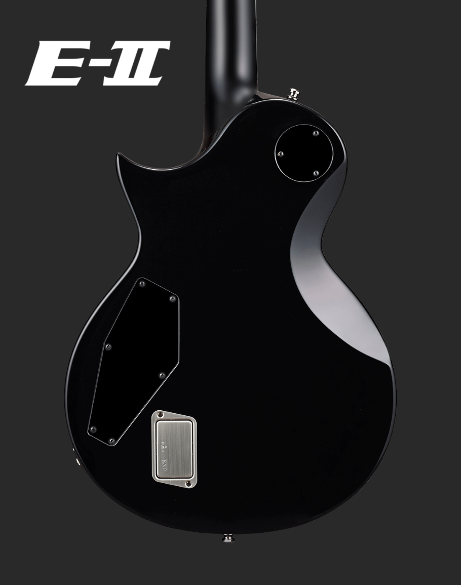 PRE-ORDER ESP E-II Eclipse FM FT EMG – Black Natural Burst