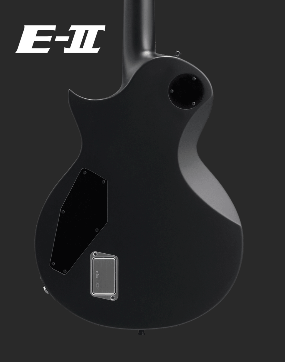 PRE-ORDER ESP E-II Eclipse EMG – Black Satin