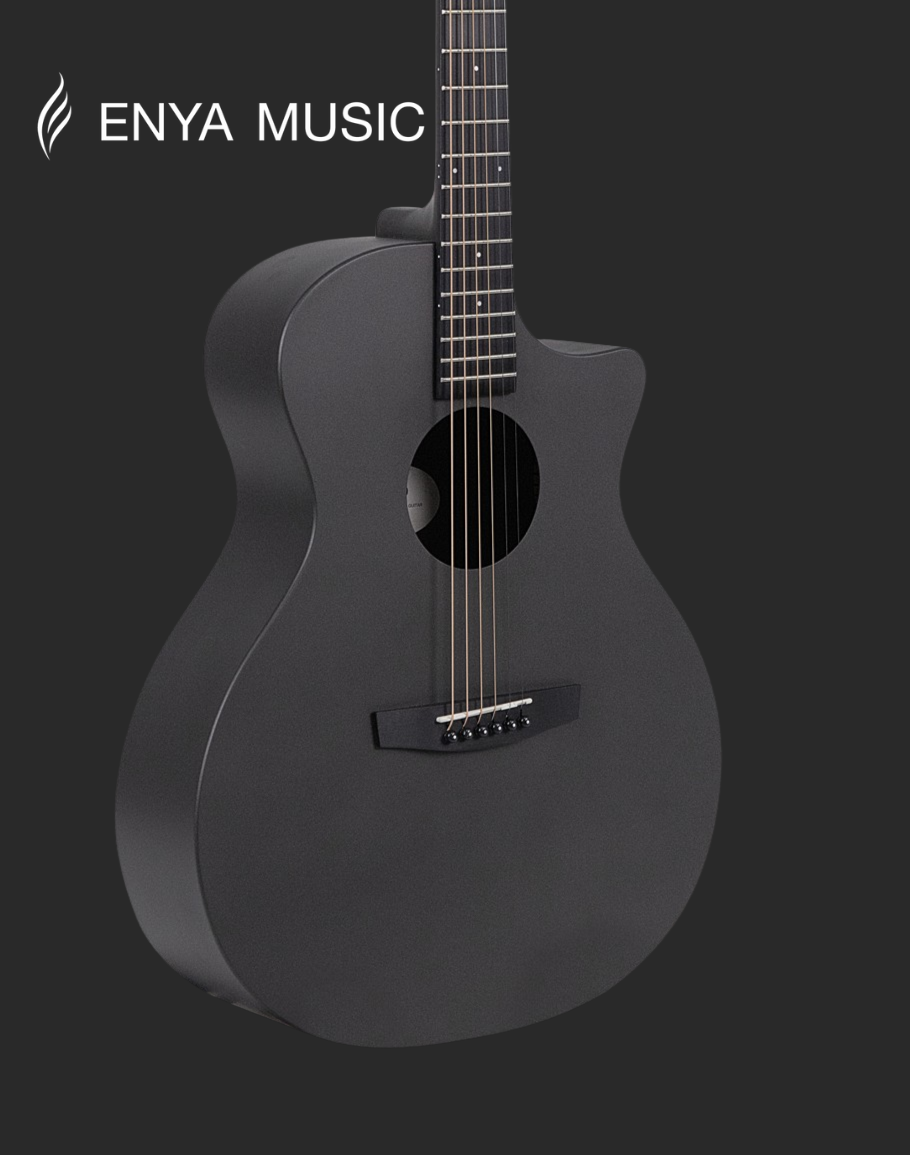 Enya EGA-XO Acoustic - Black – Davis Guitar
