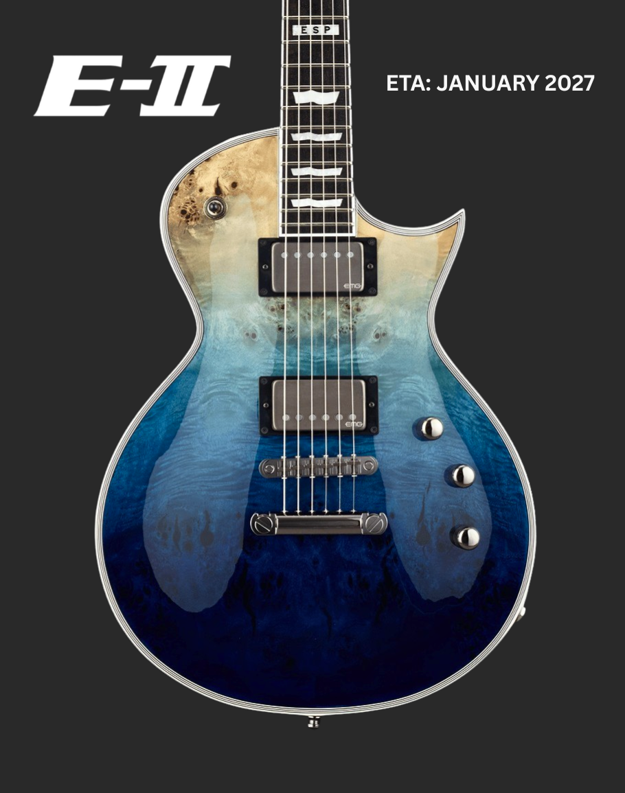 PRE-ORDER ESP E-II Eclipse BM - Blue Natural Fade