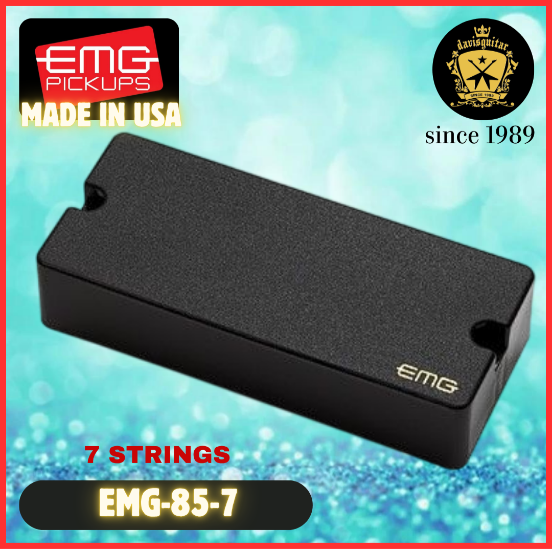 EMG 85-7 String Electric Guitar Pickup Black