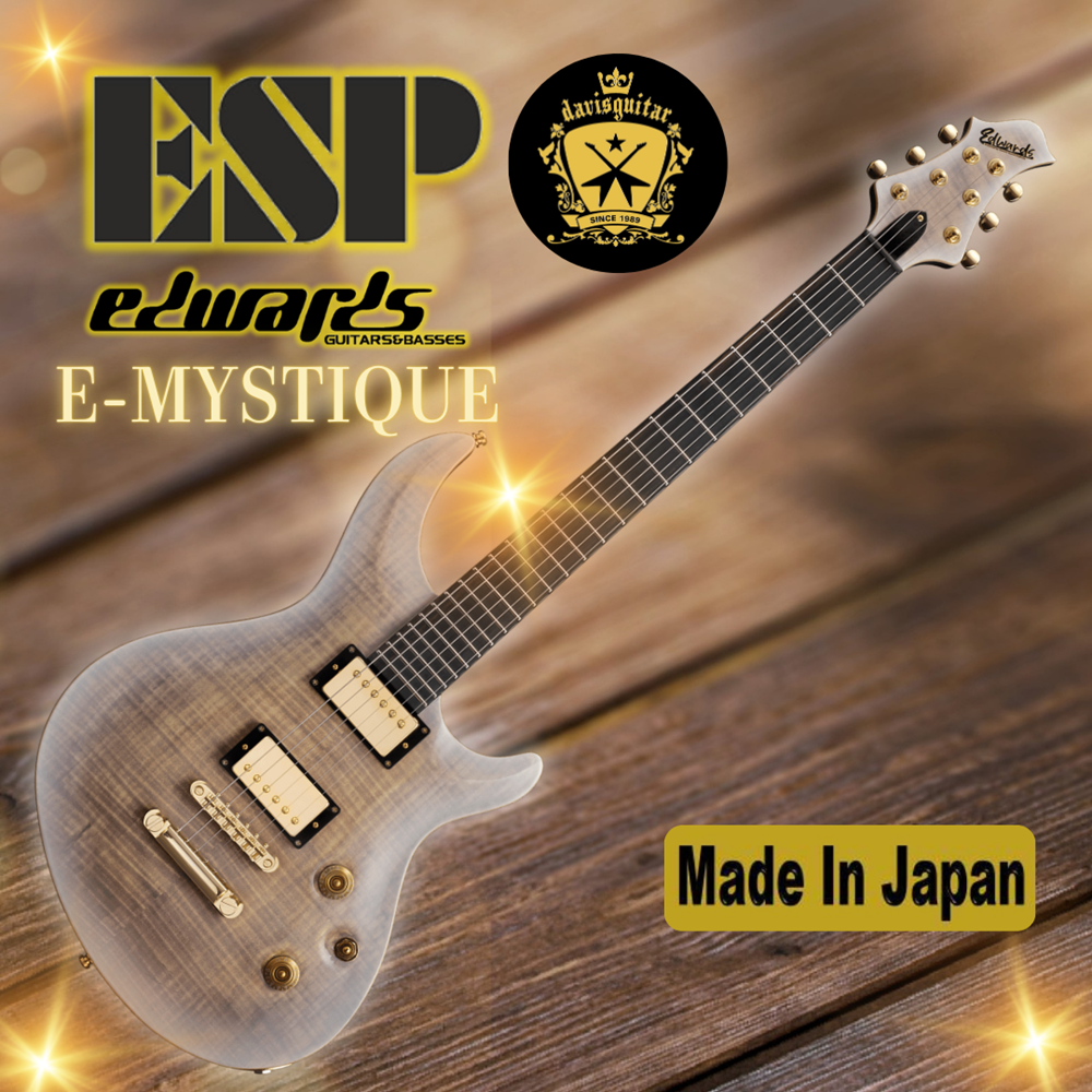 ESP Edwards E-Mystique See Thru White Sunburst Electric Guitar Made In Japan - Preorder