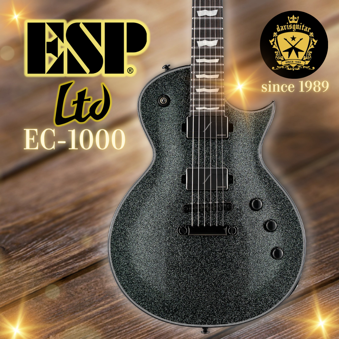 ESP LTD EC-1000 Granite Sparkle Fishman Fluence Electric Guitar