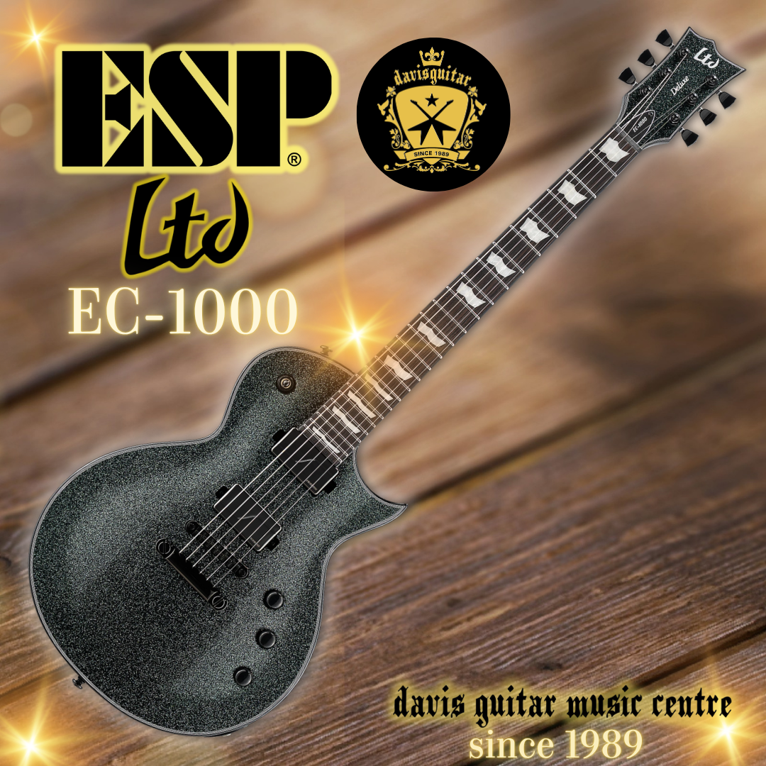 ESP LTD EC-1000 Granite Sparkle Fishman Fluence Electric Guitar