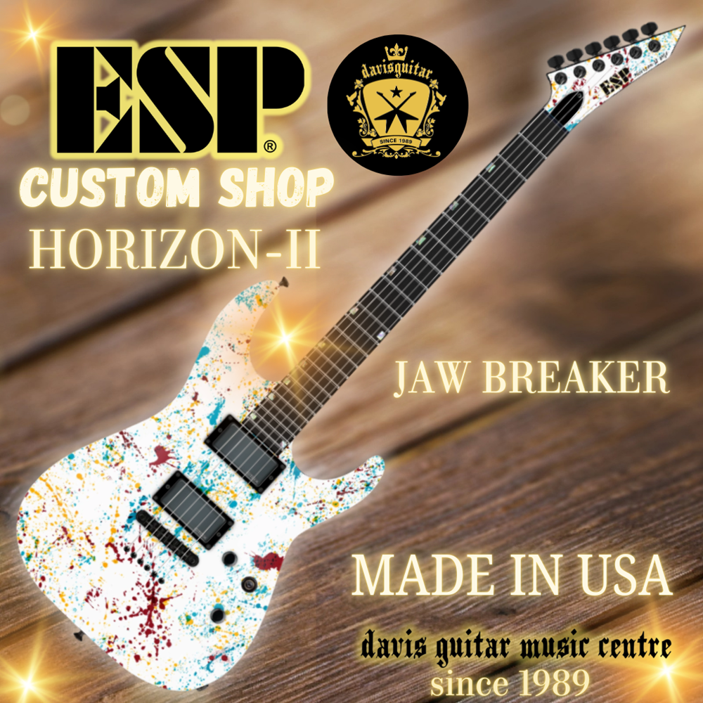 ESP USA Custom Shop Horizon-II EMG/ Seymour Duncan Jaw Breaker Electric Guitar with Hardcase - Preorder