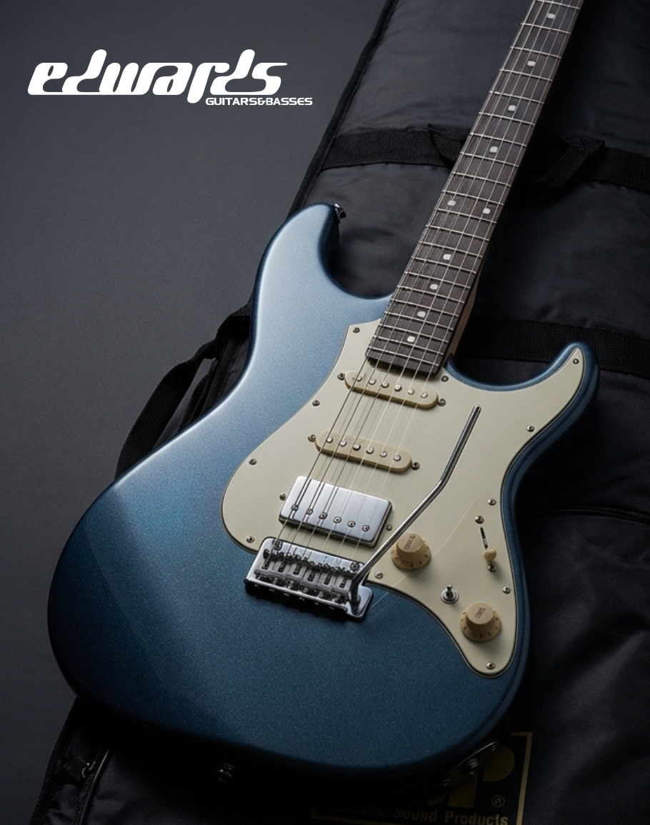 ESP Edwards E-SNAPPER-AL/R - Supreme Blue – Davis Guitar