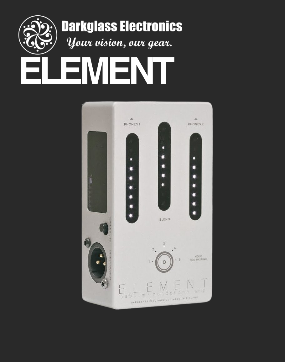 PRE-ORDER Darkglass Element Cabinet Simulation/ Headphone PRE-ORDER Darkglass Element Cabinet Simulation/ Headphone