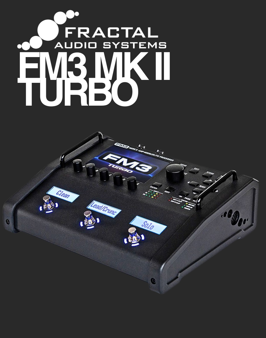PRE-ORDER Fractal FM3 Turbo MKII - Amp Modeler/Multi-FX – Davis Guitar PRE-ORDER Fractal FM3 Turbo MKII - Amp Modeler/Multi-FX – Davis Guitar