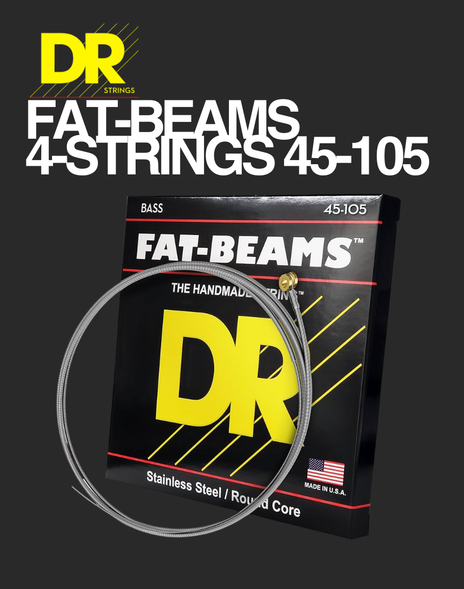 DR 4-Strings Bass Fat-Beams - 45-105