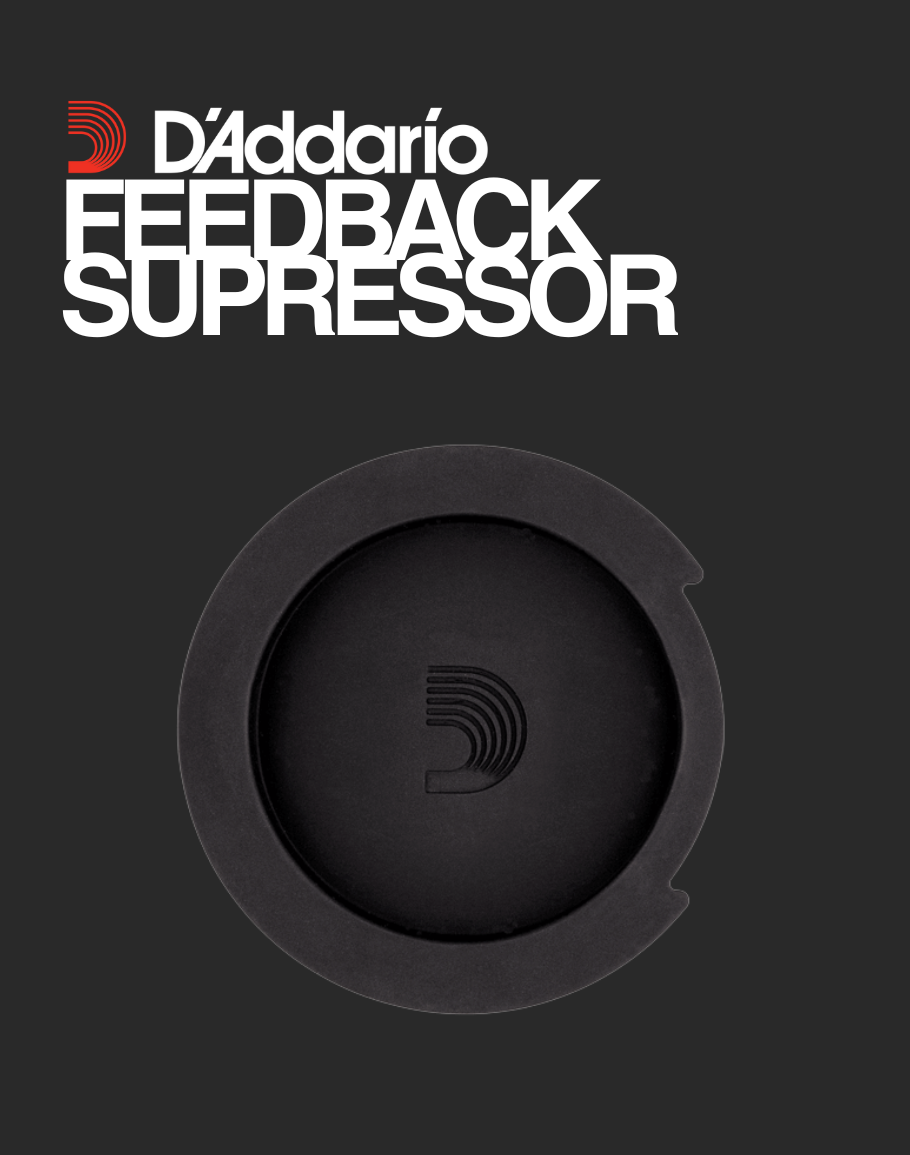 D'Addario Screeching Halt Acoustic Soundhole Cover