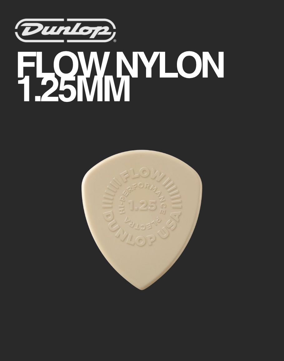 Dunlop Flow Nylon - 1.25mm