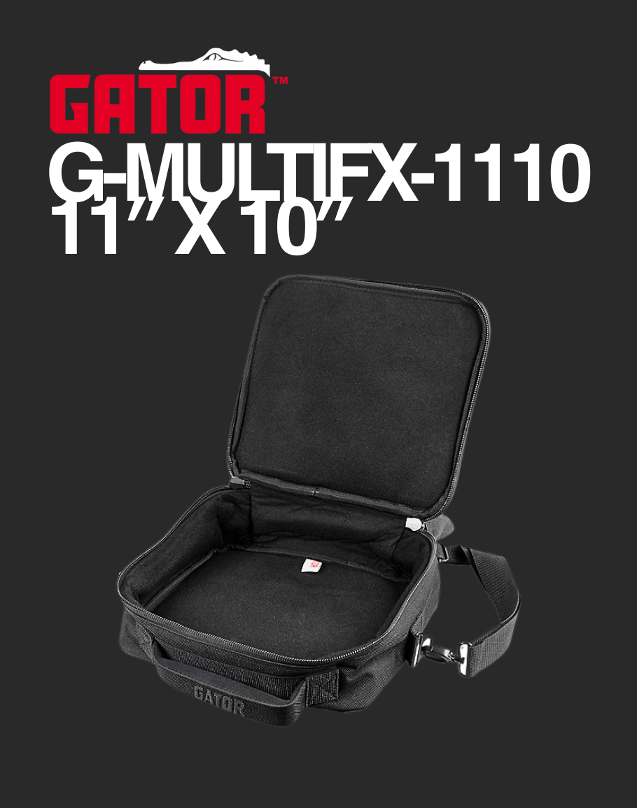 Gator Pedal Bag - G-MULTIFX-1110
