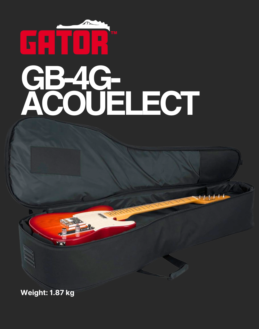 Gator Double Gig Bag Aco/Elec - GB-4G-ACOUELECT