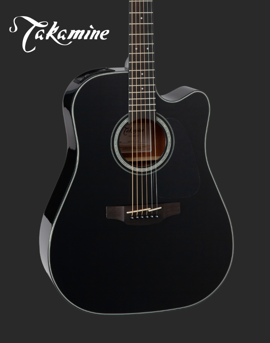 Takamine GD30CE Black Acoustic Electric Guitar