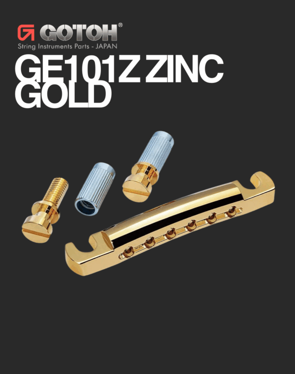GOTOH GE101Z Zinc Diecast Tailpiece - Gold