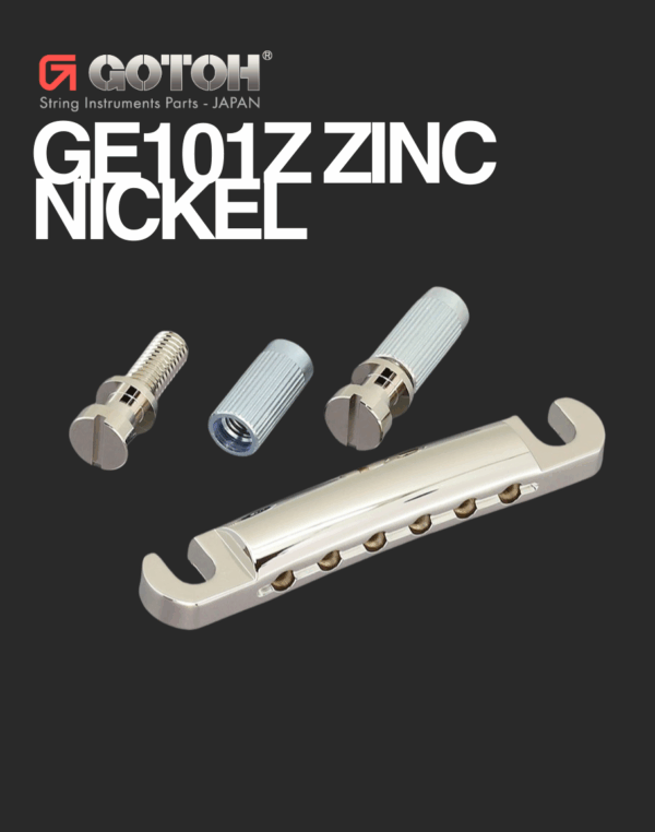 GOTOH GE101Z Zinc Diecast Tailpiece - Nickel