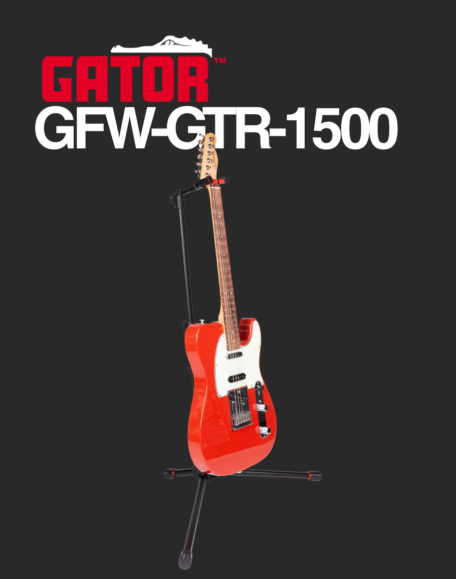 Gator Hanging Guitar Stand with Locking Neck Cradle