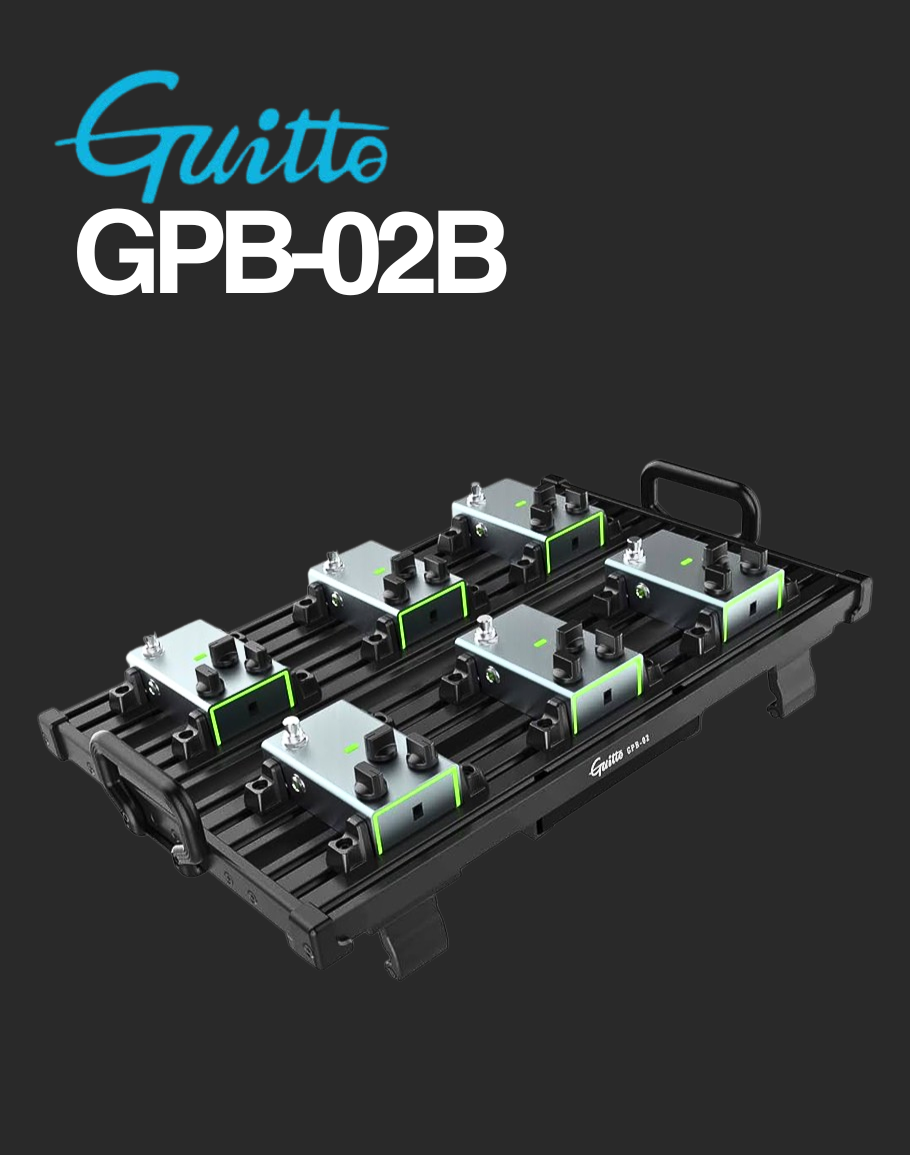 Guitto Pedal Board with Bag - GPB-02B