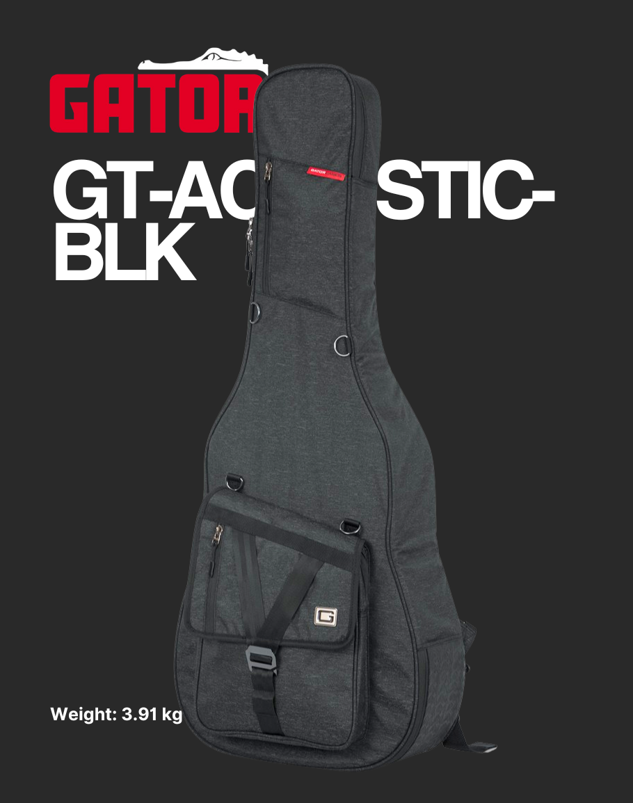 Gator Transit Acoustic – GT-ACOUSTIC-BLK