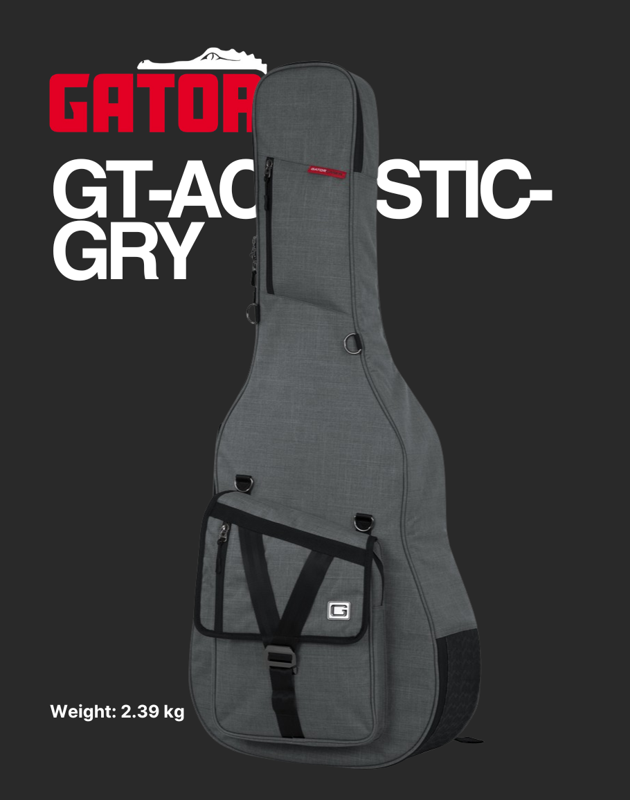 Gator Transit Acoustic – GT-ACOUSTIC-GRY