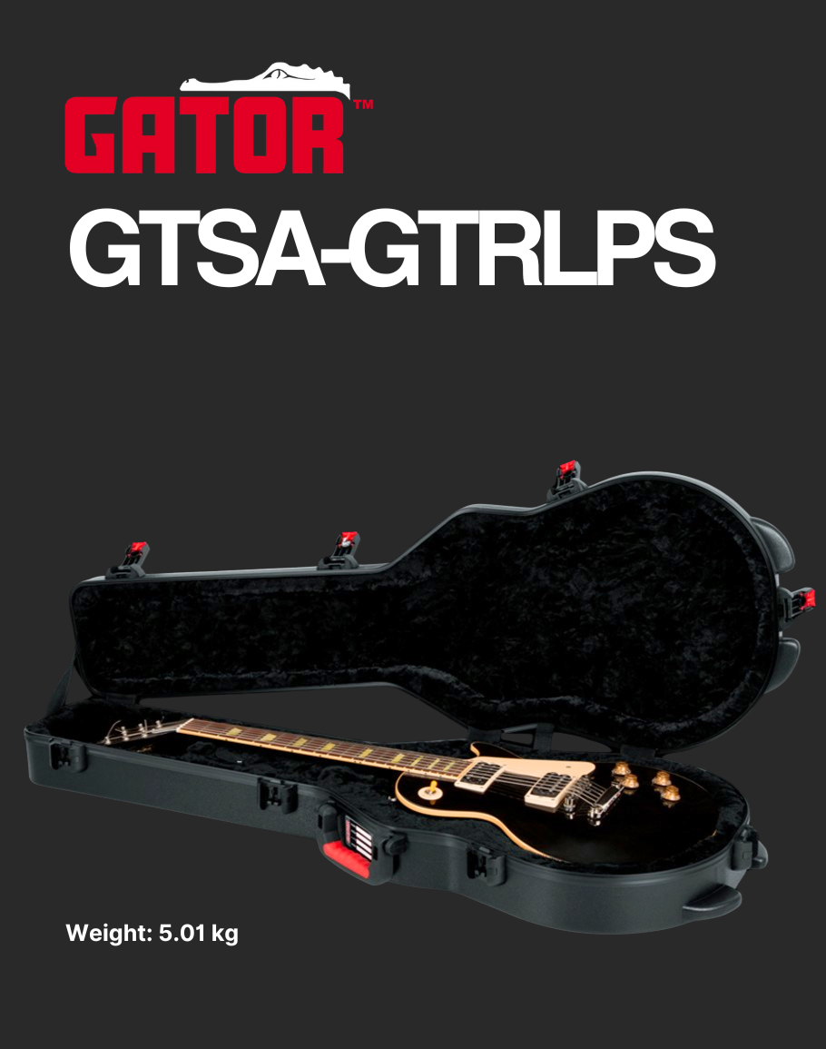 Gator LP Case with TSA Lock - GTSA-GTRLPS