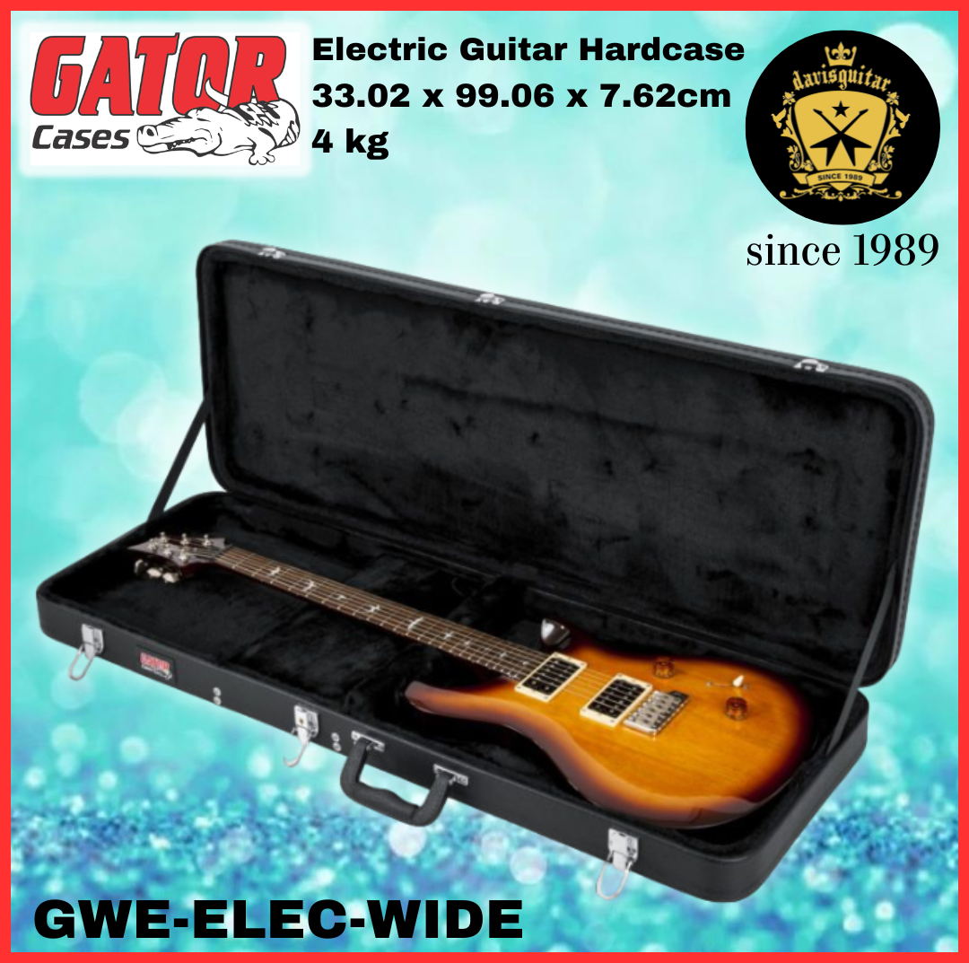 Gator PRS Style and Wide Body Electric Guitar GW-ELECTRIC-WIDE Hard Case