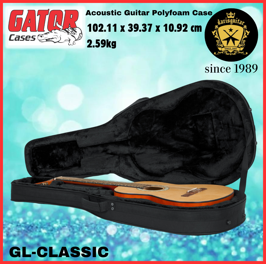 Gator Classical Guitar Polyfoam Case GL-Classic Light Weight