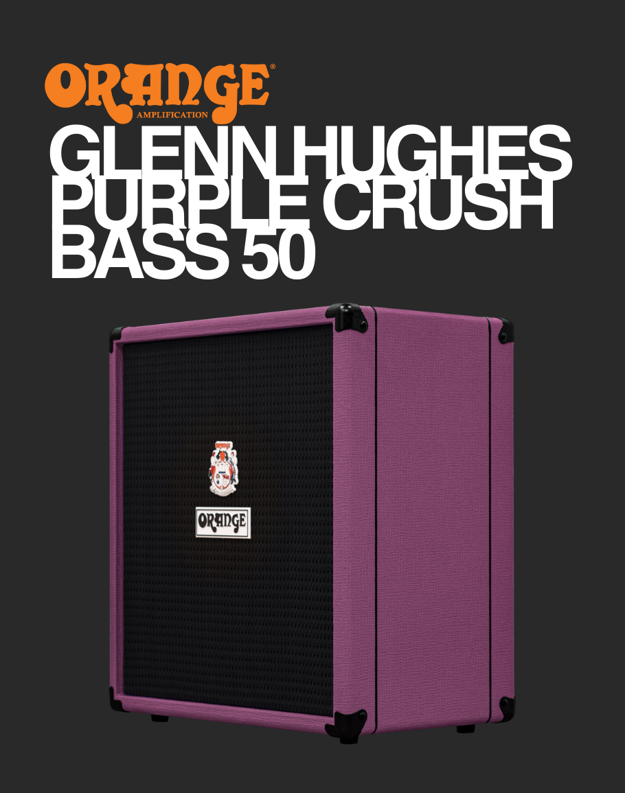 Orange Glenn Hughes Purple Crush Bass 50 Amp