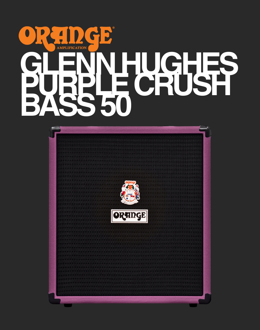 Orange Glenn Hughes Purple Crush Bass 50 Amp